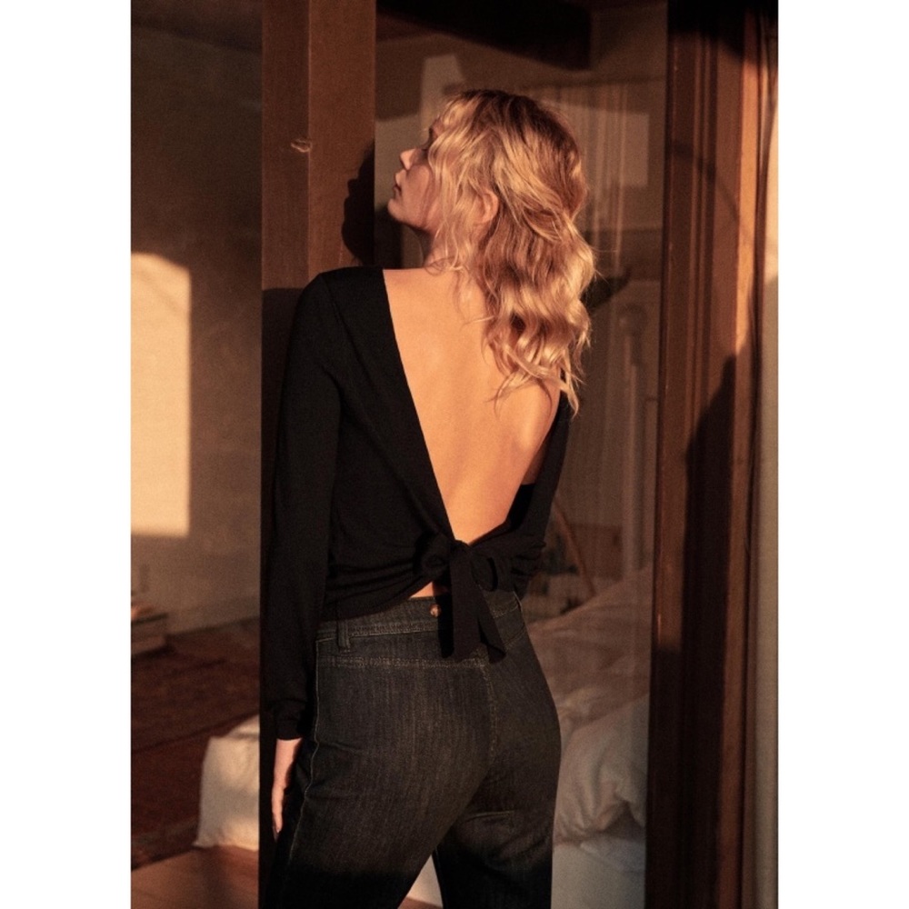 Sezane Salome 100% wool sweater